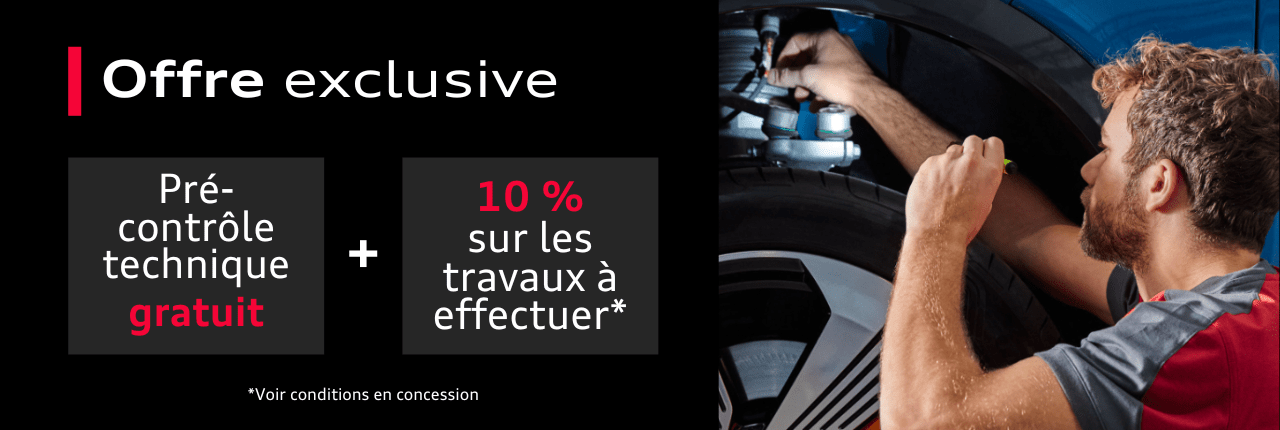 Audi Amiens - Premium Picardie - PRÉ-CONTRÔLE TECHNIQUE OFFERT !